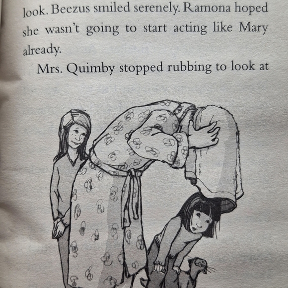 Ramona and Her Father by Beverly Cleary - Blue Cover - Picture 4 of 5